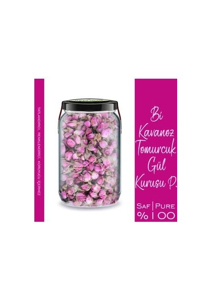 Tomurcuk Pembe Gül Kurusu Isparta Gülü Bi Kavanoz 660 Cc. Cam Kavanozda Tomurcuk Gül Dried Rose Bud modelleri