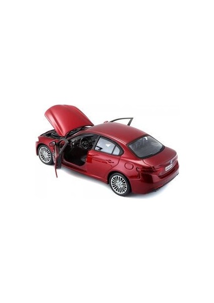 Alfa Romeo Giulia Diecast Model Araba Kapı Kaput Açılır Alfa Romeo Giulia Diecast Metal Araba Bordo fiyatları
