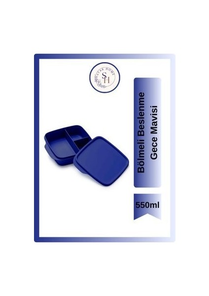Bölmeli Beslenme Gece Mavisi 550 ml