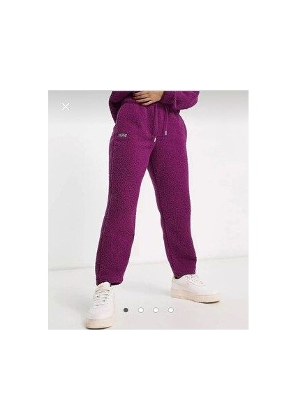 Standart Mor Kadın Eşofman Altı DQ6261-503 W Nk Tf Cozy Pant Core DQ6261-503