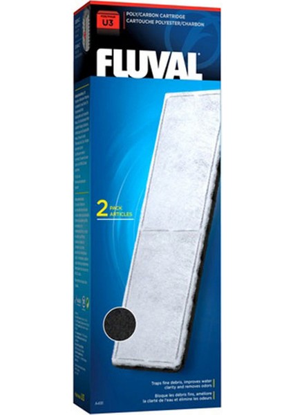 Zengezur Fluval Polycarbon Kartuş #u3 Filtre (2 Li) fiyatları