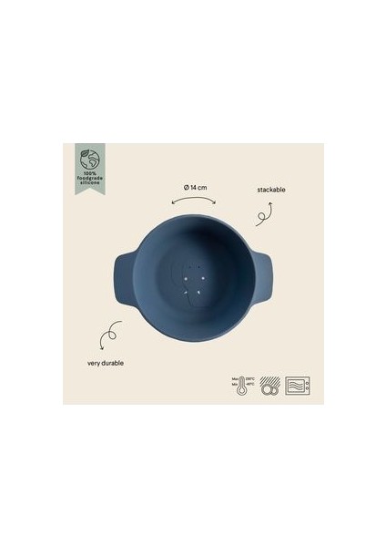 Sılıcone Bowl Mrs. Elephant - Silikon Kase fiyatları