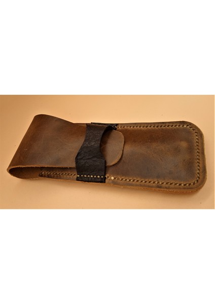 Hakiki Deri El Emeği Özel Kalemleriniz Için Kalemlik Kalem Kutu 27 cm 6 cm 81C modelleri