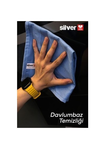 3'lü Mikrofiber Dekoratif Cam Bezi Gri - Pembe - Mavi 40X40 cm modelleri