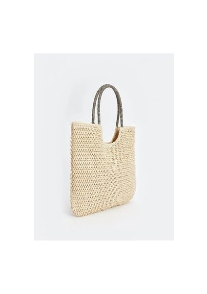 Lcw Accessorıes Kadın Hasır Omuz Çantası fırsatları