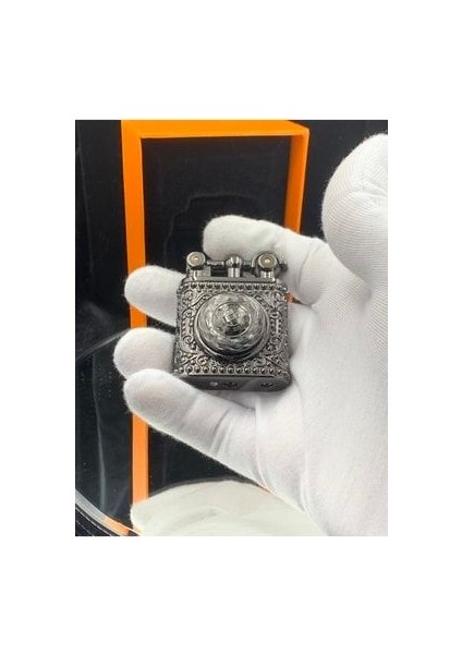 Yeni Tasarım Şık Stres Çarklı Siyah Renk Metal Çakmak fiyatları