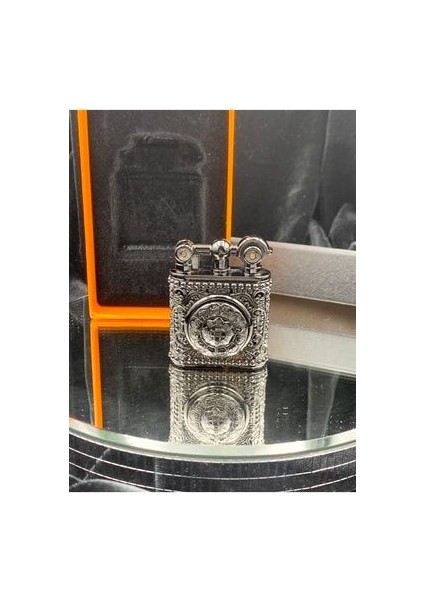 Yeni Tasarım Şık Stres Çarklı Siyah Renk Metal Çakmak fırsatları