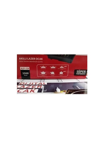 Alp-13 Ailipu Akıllı Lazer Ocak 3500 Watt Alipu (Tüm Tencelere Uyumludur)