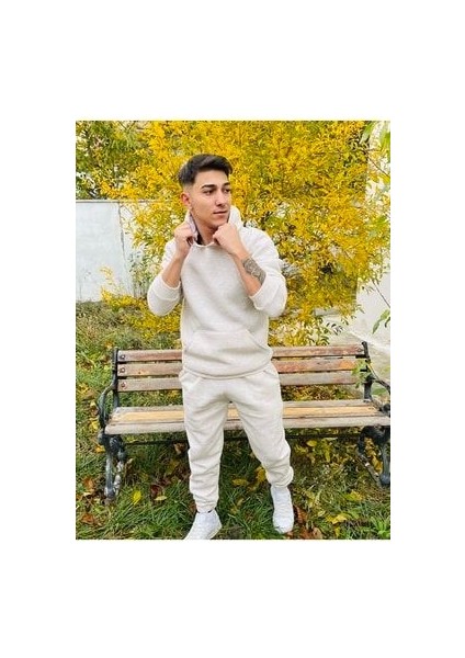 Ob Comfort Gri Melanj 3 Iplik Eşofman Takımı fiyatları