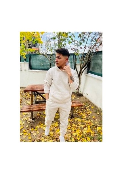 Ob Comfort Gri Melanj 3 Iplik Eşofman Takımı fırsatları