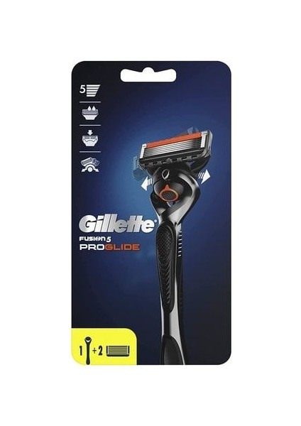 Fusion Proglide Yedek Bıçak 4'lü + Proglide Flexball Tıraş Makinesi (2 Yedekli) modelleri