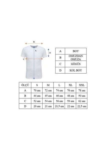 Elly Baskılı Erkek Tişört Beyaz fırsatları