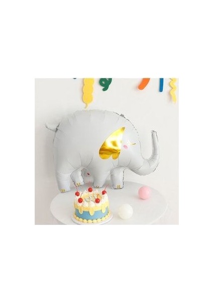 Krem Rakam Balon Soft Kahve Renkler Zürafa Fil Balon Set (1-9 Rakam Seçimli) fırsatları