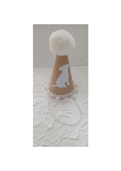 Köpek Için Doğum Günü Parti Şapkası Şapka Krem modelleri