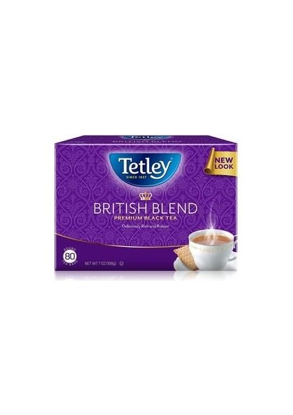 British Blend Premium Black Tea 80 Adet 198 Gr.