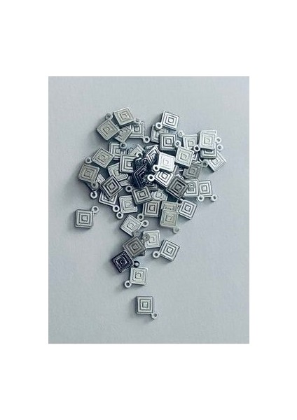 Oya, Abiye, Halhal, Bileklik, Kolye Vb. Pleksi Metalik Kaplama Plastik El Işleme Pul. 20GR.