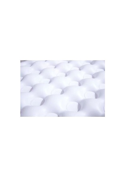 Şişme Taban Beyaz Renk Kare Model Şişme Havuz Bebek Havuzu 86X86X25 cm BW51116