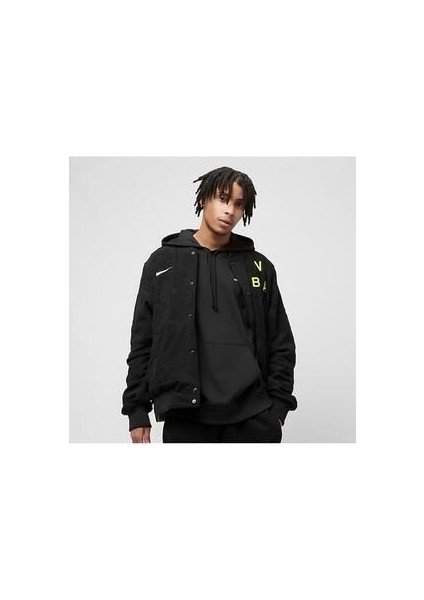 Sportswear Nba Courtside Erkek Siyah Spor Ceket DR9074