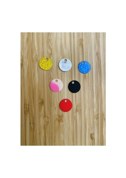 20MM Makrame Akrilik Plastik Kaplama Pul. Renkli 25GR. modelleri