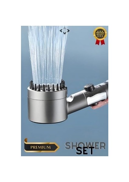 Duş Seti Filtreli Pvc Hortumlu
