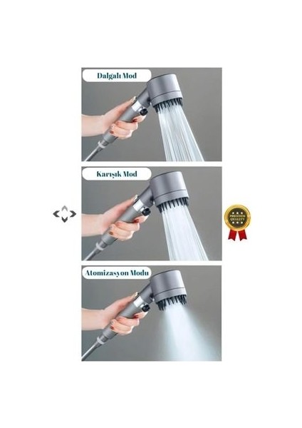 Duş Seti Filtreli Pvc Hortumlu