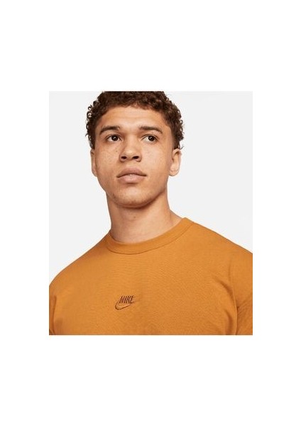 Sportswear Premium Essential Erkek Sarı T-Shirt DO7392-754 modelleri