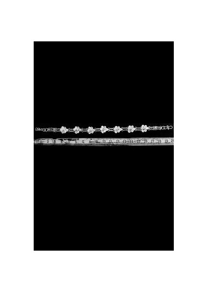 Yamuk Papatya Model Telkari El Işçiliği Gümüş Bileklik fiyatları