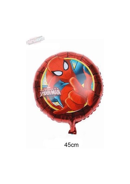 Örümcek Adam Balon Karşılama Seti Mavi Rakam Balon Spiderman Balon Kolay Kurulum modelleri