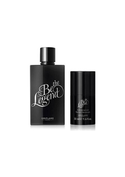 Be The Legend Edt 75 ml Erkek Parfüm Seti & Roll-On Deodorant 50-Ml