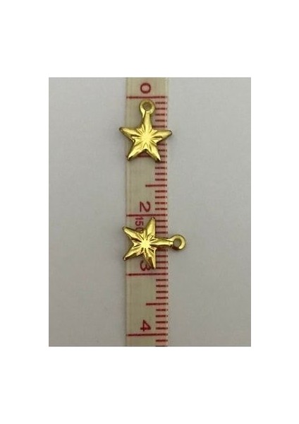 Pleksi Yıldız Oya, Çeyiz, Abiye, Mendil Işleme Pul 8mm. 20GR. Sarı. fırsatları