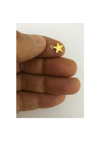 Pleksi Yıldız Oya, Çeyiz, Abiye, Mendil Işleme Pul 8mm. 20GR. Sarı. indirimleri