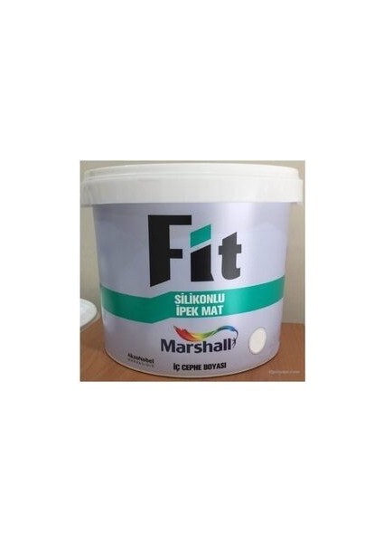 Fit Silikonlu Ipek Mat Silinebilir Iç Cephe Boya 10 kg Kum Beji