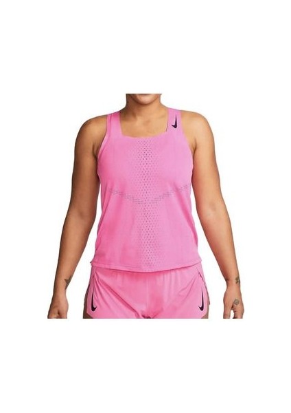 Dri-Fit Adv Aeroswift Kadın Pembe Koşu Atlet