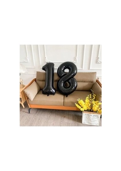 5 Yaş Siyah Rakam Balonlu Şimşek Mcqueen Balon Seti Arabalar (Cars) Konfetili Şeffaf Balon fırsatları