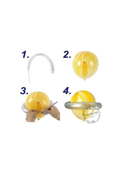 2 The Moon Astronot Balon Zinciri Full Set Uzay Roket Balon Zincir Seti (2 Yaş Içindir) fırsatları