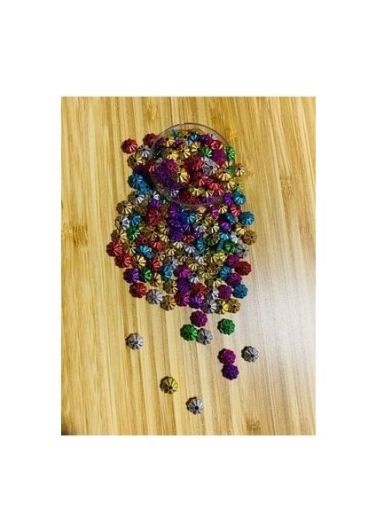 Janjan Çark Oya ve Abiye Işleme Boncuk No:8. 8mm 25 gr