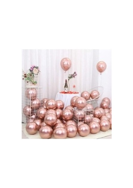 Krom Balon Krom Parlak Balon 12 Inç Krom Gold Krom Gümüş Krom Mavi Krom Rose