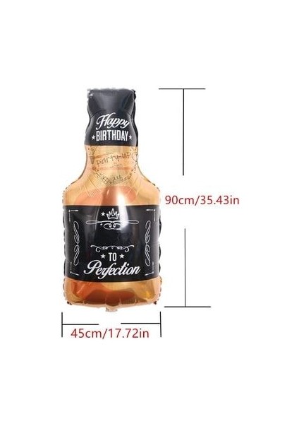 Viski Bira Happy Birthday Yetişkin Doğum Günü Balon Seti fiyatları