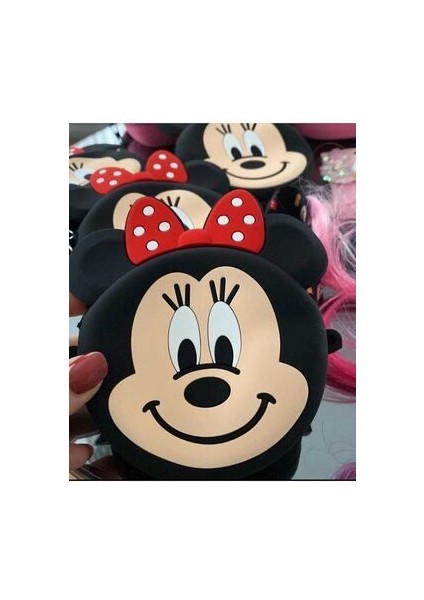 Minnie Mouse Kız Çocuk Silikon Cüzdan Çanta fırsatları