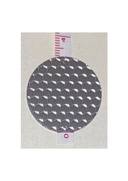 Pleksi Desenli Kalın Plastik Pul 3.2cm. 25GR. 20 Adet. Gümüş. fiyatları