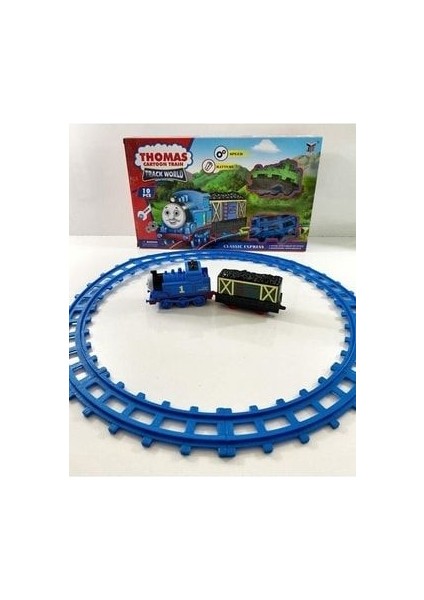 Genel Markalar Tomas Tren Thomas Tren Oyuncak Set 10 Parça Thomas Tren -Rgl