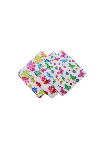 40X40 3 Adet Çok Amaçlı Mikrofiber Temizlik Bezi