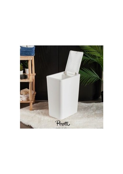 Perotti Molly White Klik Kapaklı Çöp Kovası 12 Lt 13244 fiyatları