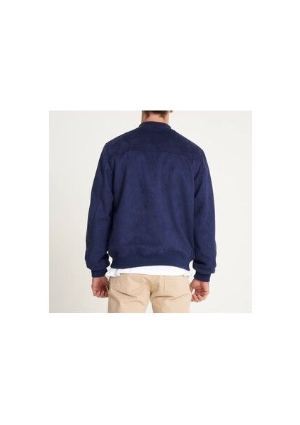 Erkek Lacivert Suni Süet Ceket fiyatları