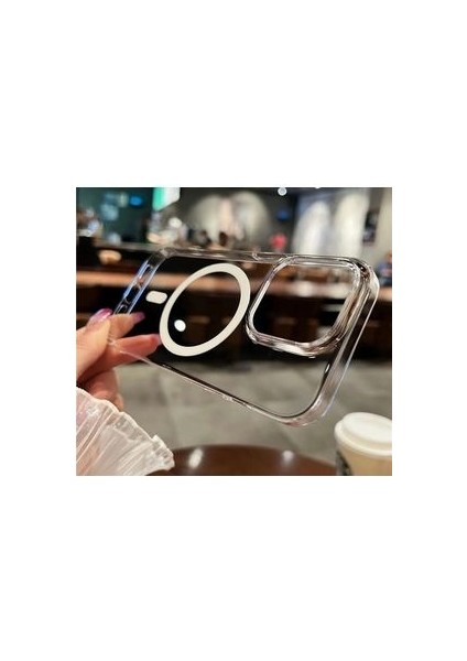 iPhone 11 Uyumlu Sararmaz Magsafe Mika Hafif Sert Parlak Şeffaf Kapak Kılıf fiyatları