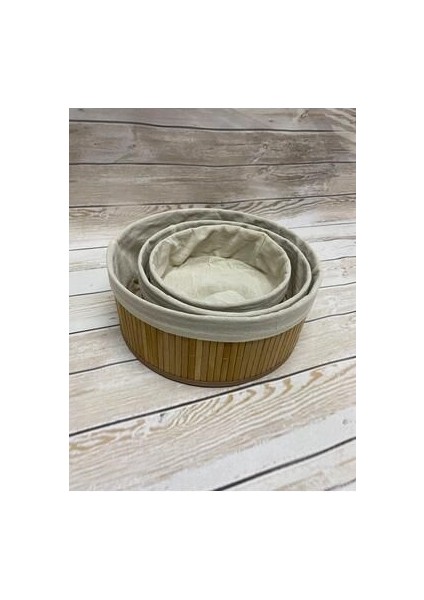 Naturel Yuvarlak Bambu Düzenleyici modelleri