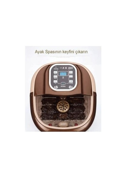 Mega Plus Otomatik Masaj Fonksiyonlu Ayak Spa Su Banyo Masaj Aleti modelleri