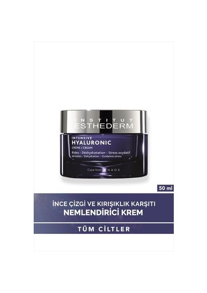 Intensive Hyaluronic Cream Fine Lınes And Skin Brightening Face Care Cream 50 ml