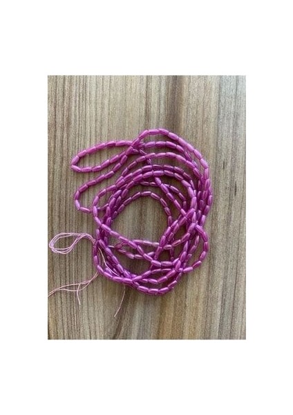 Arpa Boncuk 3X6CM. Gül Kurusu 2 Dizi