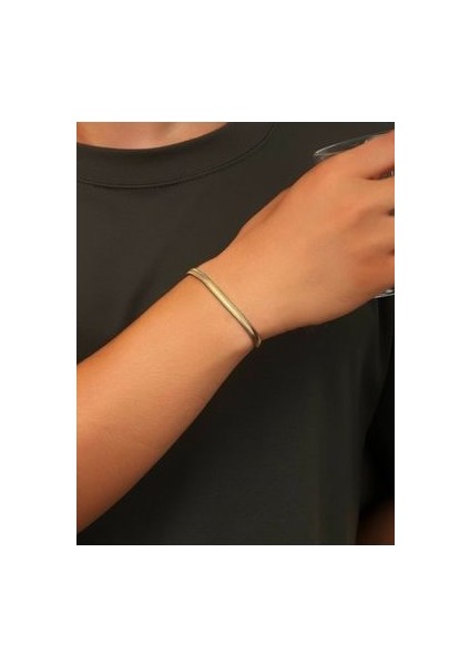 Yılan Zincir Bileklik / Python Chain / 3mm fiyatları